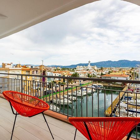 Apartamento Frente Al Canal Con Terraza Емпуріабрава Екстер'єр фото