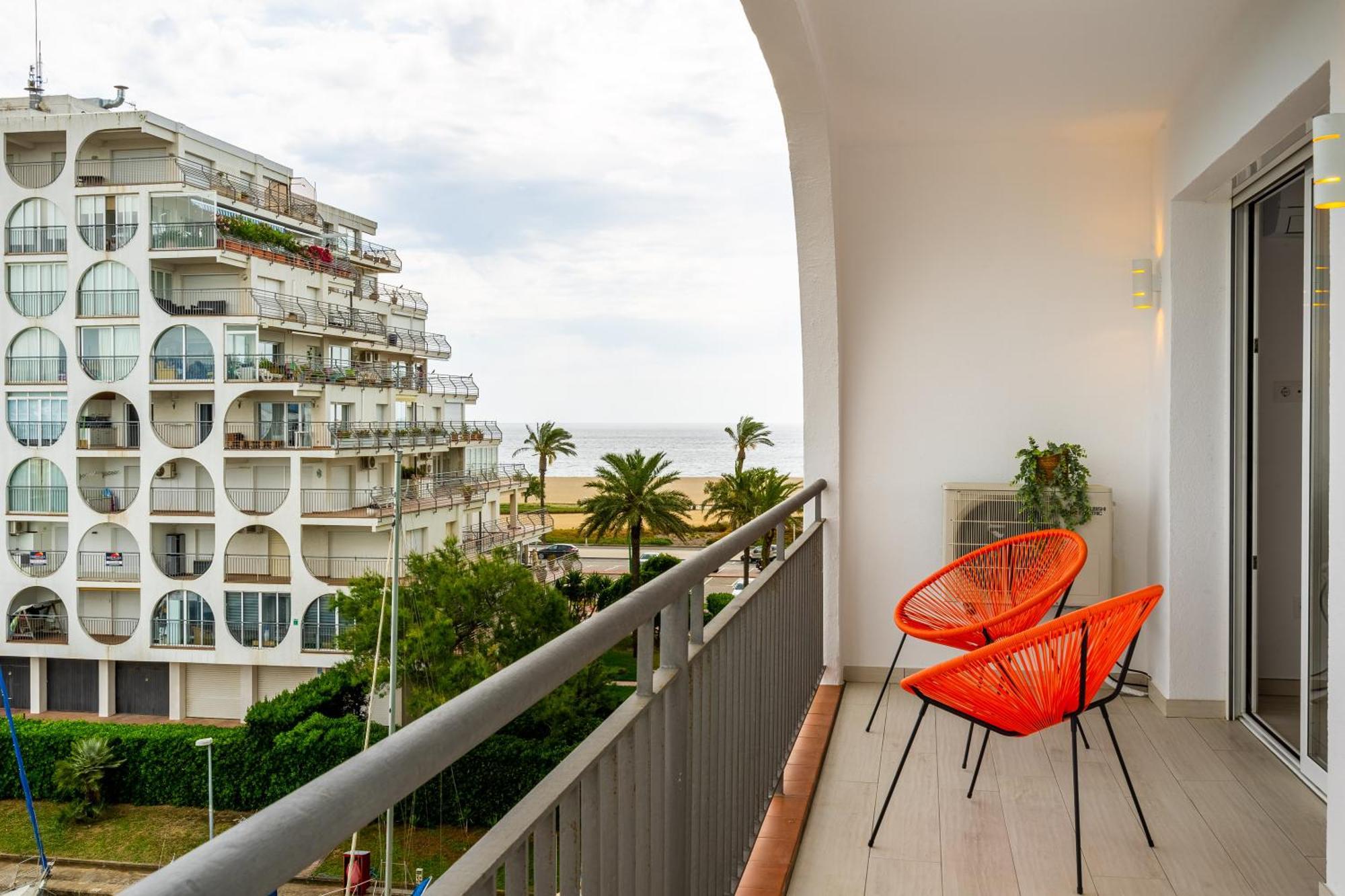 Apartamento Frente Al Canal Con Terraza Емпуріабрава Екстер'єр фото