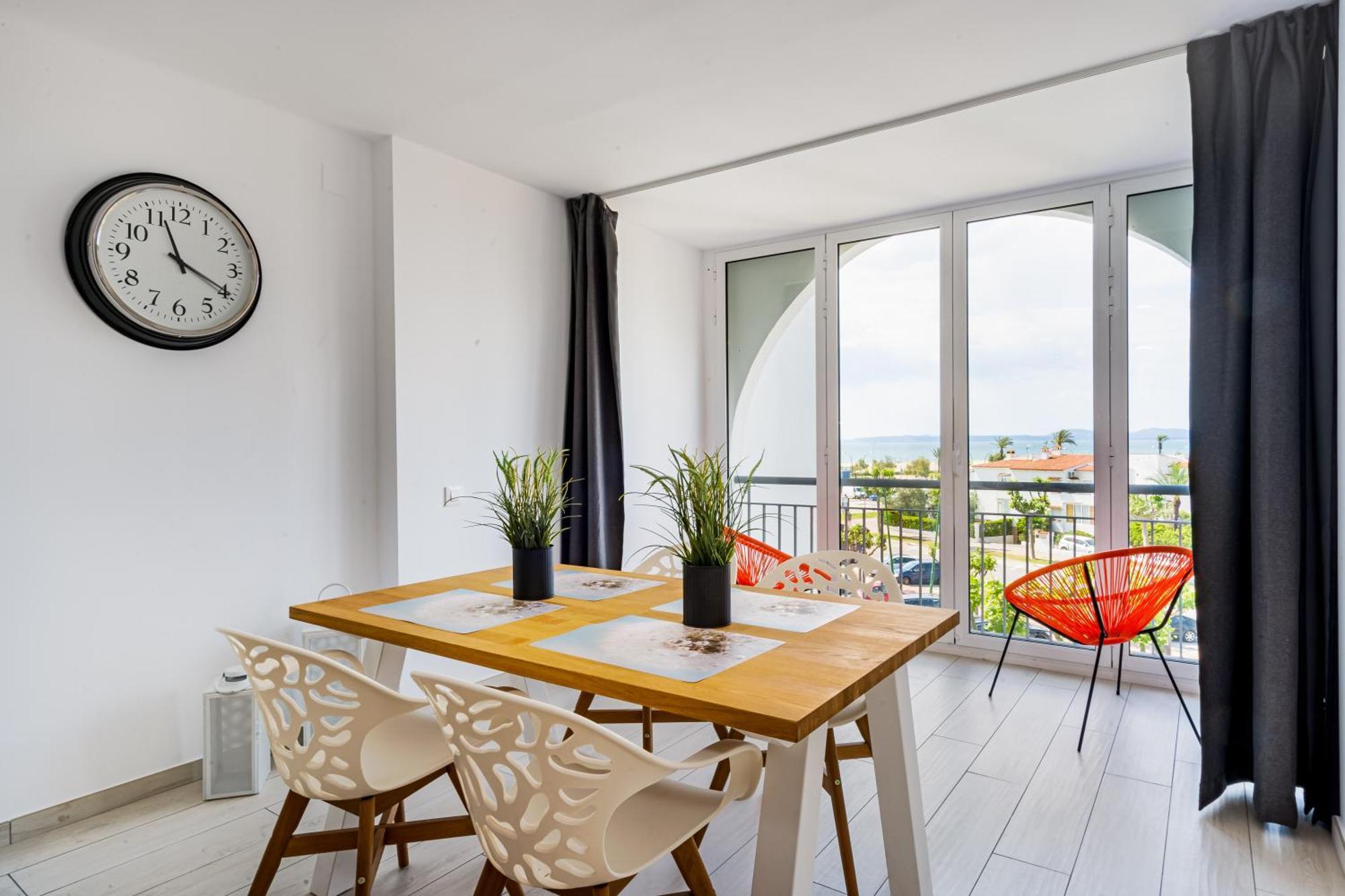 Apartamento Frente Al Canal Con Terraza Емпуріабрава Екстер'єр фото